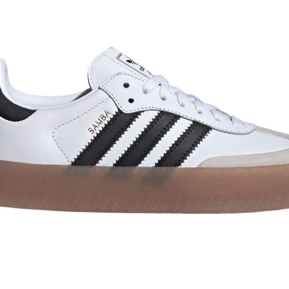 Adidas Samba Women's Shoes in White and Black
